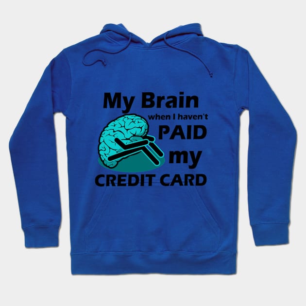 dizzy brain Hoodie by Capturedtee